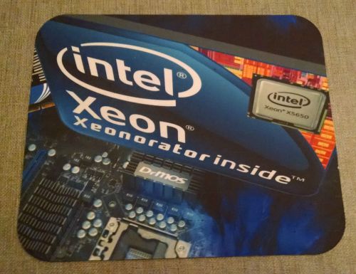 Mouse pad home office intel inside  xeon xeonorator iinside x5650 for sale