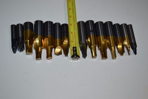 Solid Carbide Couterbores from 1&#034; to 9/16&#034; dia USED FOR RE-GRIND