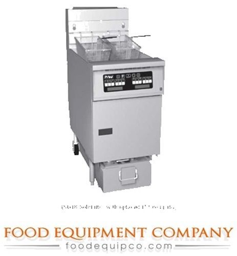 Pitco 1-sf-sg18sstc-s fryer system with solo filter system gas (1) 70 - 90... for sale