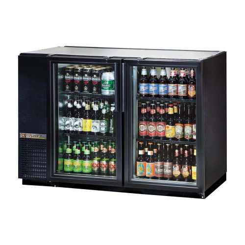 Back Bar Cooler Two-Section True Refrigeration TBB-24GAL-48G-LD (Each)