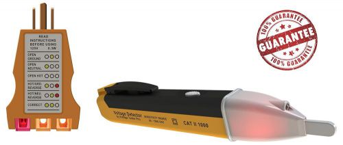 Voltage Tester Pro - The Quick and Effective Electrical Socket Outlet CIRCUIT...