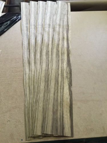 Wood veneer black limba 6x58 8pcs total raw veneer  &#034;exotic&#034; bl10 3-15-16 for sale