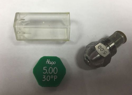 Hago 5.00 gph 30° p solid nozzle (50030p, 28600, 030g3412, 500-30p) for sale