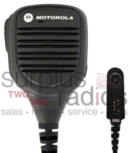 NEW MOTOROLA REMOTE SPEAKER MIC 3.5MM AUDIO FM APPROVED HT750 HT1250 PMMN4039A