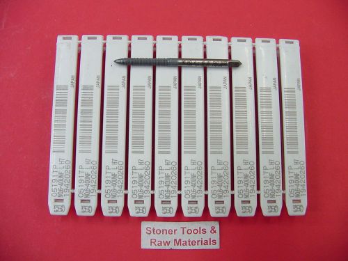 10 new #6-40 nf h7 2 flute left hand osg s/p lh hand tap nel coated plug 05191tp for sale