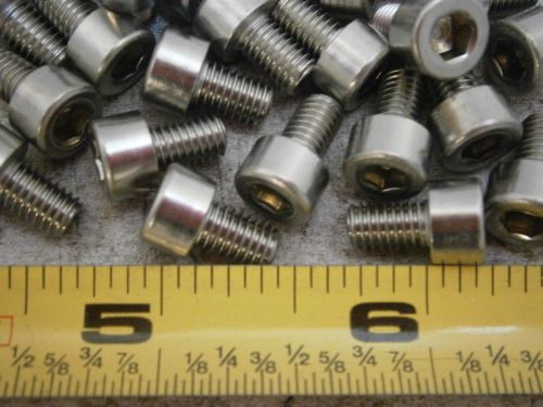Cap screws m5 x 8mm long socket head stainless steel lot of 42 #4480 for sale