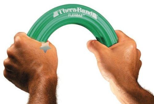 TheraBand Thera-Band FlexBar - Resistance: 15 lbs. (Green)