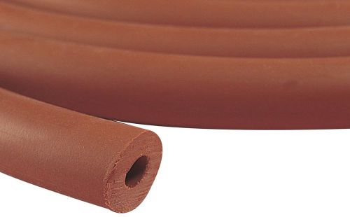 Thomas 1901 gum rubber red extruded vacuum tubing 1&#034; od x 3/8&#034; id x 5/16&#034; wal... for sale