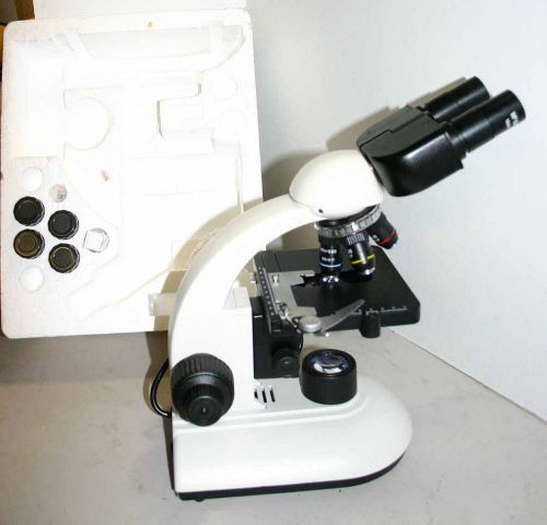 Fisher Compound Binocular Microscope 40-1000X New