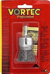 WIRE BRUSH,1&#034; CRIMPED END