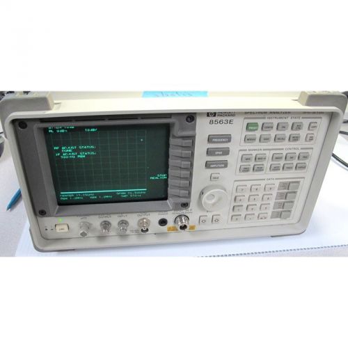 HP 8563E Spectrum Analyzer w/ opt 006 007 008 and 85620A