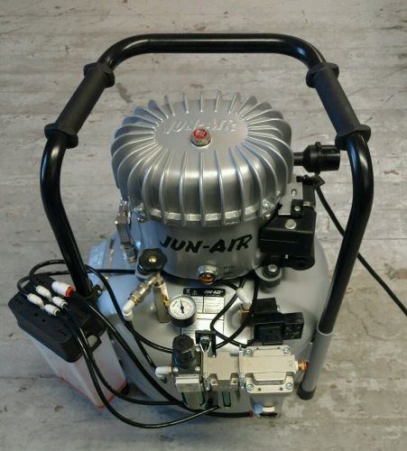 Jun-air model 6 6-25 25 liter 6.6 gallon compressor for sale