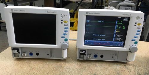 DATEX OHMEDA CARDIOCAP5 MONITOR  5AGENT GAS ANALYSIS - 3 Month Warranty!!!