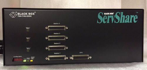 New!!  - Black Box KV754A ServSwitch ServShare 4 Port  / 4 Month Warranty.