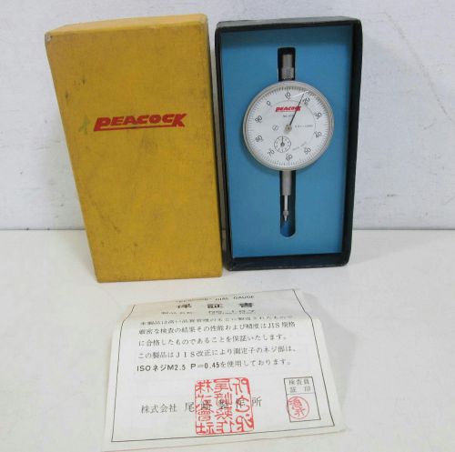 Peacock no. 107 gauge 0.01 x 10mm shock proof in original box for sale
