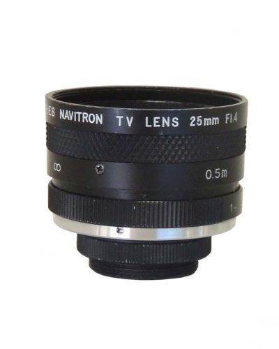 DO Industries Navitron 25mm F1.4 CCD Camera Lens C-Mount Manual Focus