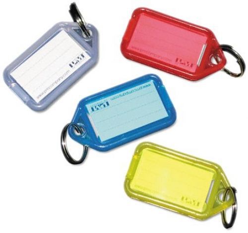 Securit SecurIT 04993 Extra Color-Coded Key Tags for Key Tag Rack, 1-1/8 x