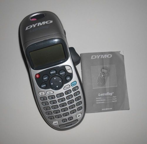 DYMO Lectratag Plus Personal Label Maker &amp; Instruction Booklet GUC!