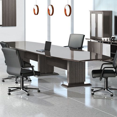 8&#039; - 16&#039; modern conference room table boardroom meeting office 10 12 14 ft foot for sale