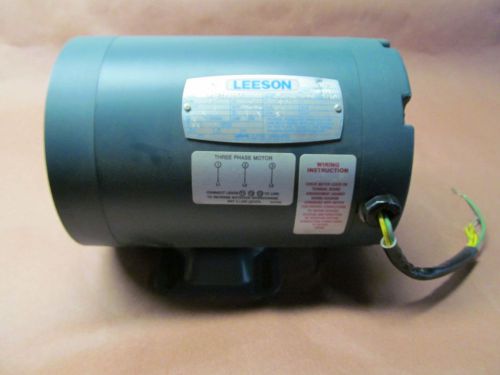 NEW LEESON MOTOR C6T34NK17B 2-HP   3 PH 460 V 3450 RPM 4- LEFT