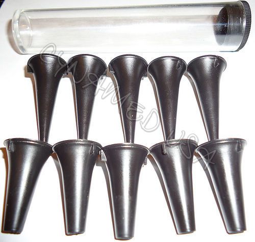 NEW DISPOSABLE OTOSCOPE SPECULA 10 WITH TUBE ! 2.5MM &amp; 3.5MM