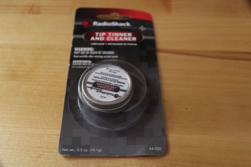 Radio Shack solder tip tinner and  cleaner 64-020 new 0.5 oz 14.1 g