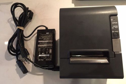 Epson Thermal Printer M129H TM-T88IV PARALLEL with Power Supply - PERFECT Cond!