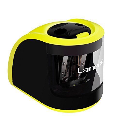 Laneco Heavy Duty Electric Pencil Sharpener with 2 Holes 6-8 mm and 9-12mm Great