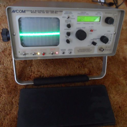 Avcom PSA-39A 950 MHz to 2050 MHz Portable Microwave Spectrum Analyzer