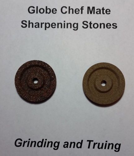 Set of Grinding and Truing Stones for Globe Chef Mate Slicers