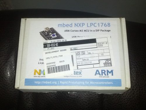 Mbed NXP LPC1768 Microcontroller Great Condition!