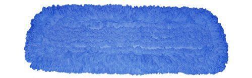 Wilen C090024, Cotton Microlooped Dust Mop, 24&#034; Length X 5&#034; Width, Blue Case of