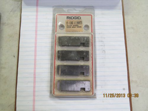 Ridgid 5/8-11&#034; Cat.# 48940  500B Bolt Dies Free USA Shipping  NIB