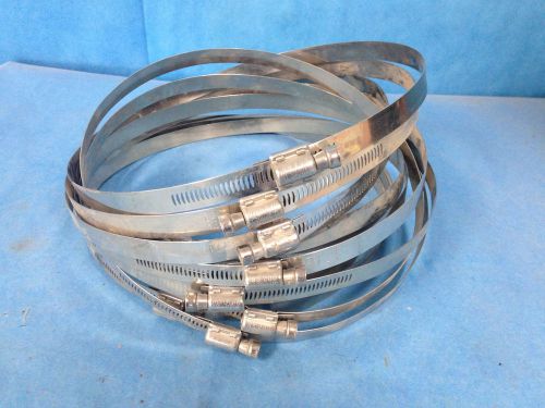 Breeze aero-seal m140 hose clamp 9&#034; approx. diameter lot of 12 for sale