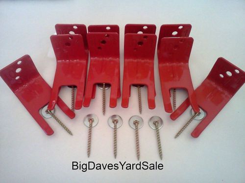 10 - Universal Wall Hooks, Mount, Hanger, Bracket for a 5 to 10 lb. Extinguisher