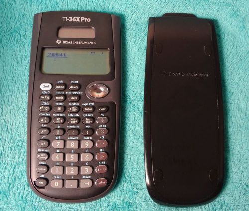 TEXAS INSTRUMENTS - TI-36X Pro Engineering/Scientific Calculator- FREE SHIP