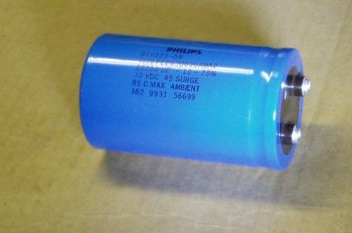 #s2b25 philips q10271-09 26000 uf 30 vdc capacitor new 4&#034;x2.5&#034; for sale