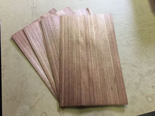 Wood Veneer Etimoe 12x21 12Pcs Total Raw Veneer  &#034;EXOTIC&#034; ET1 6-22-16