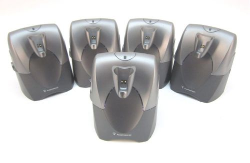 Lot Of 5 Plantronics CS55 Charging Base Docks (No Pwer Adapters)