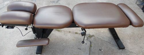 Chattanooga ergo basic chiropractic table tilt head pelvic drop for sale