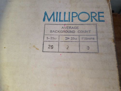 Millipore Aerosol Field Monitors / Samplers Partial Box Of 39