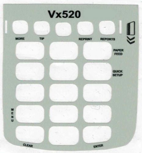 Lot of 10 Verifone VX520 Overlay for Credit Card Terminal