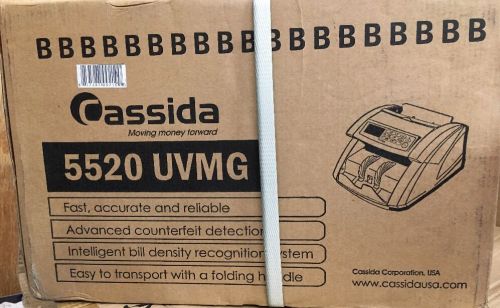 Cassida 5520 UV/MG Money Counter with Counterfeit Bill Detection