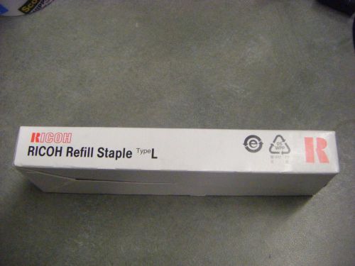 Ricoh/Lanier Genuine Refill Staple Type L EDP Code 411241 No. 181R-AM Box of 4