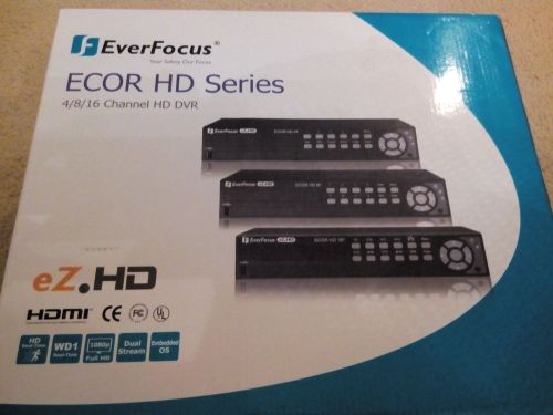 THE NEW ECOR-HD Everfocus 16 Channel, 1TB DVR *No DVD*