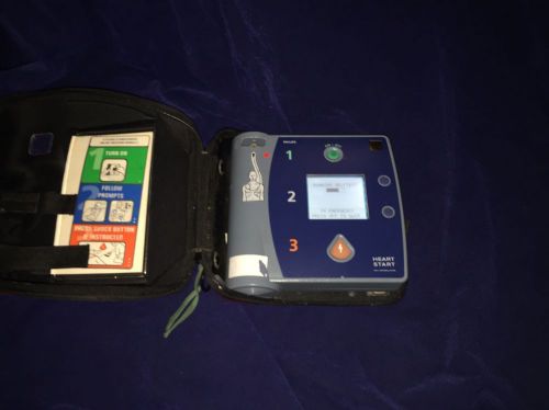 Heartstart FR2+ AED With Good BATTERY Philips Agilent