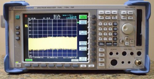 Rohde &amp; Schwarz R&amp;S FSP7 Spectrum Analyzer 9KHz 7GHz 2.80, NT, 1093.4495.07