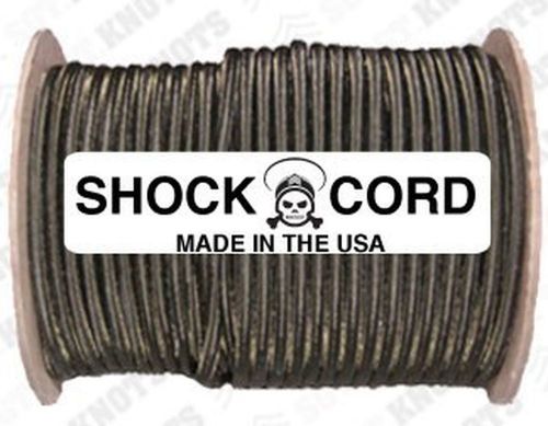Sgt knots shock cord 1/8&#034; - 100 feet (od green) od green for sale