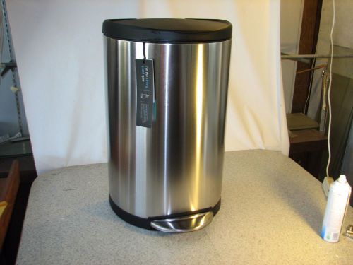 SimpleHuman 40L Stainless Steel Step Can Commercial