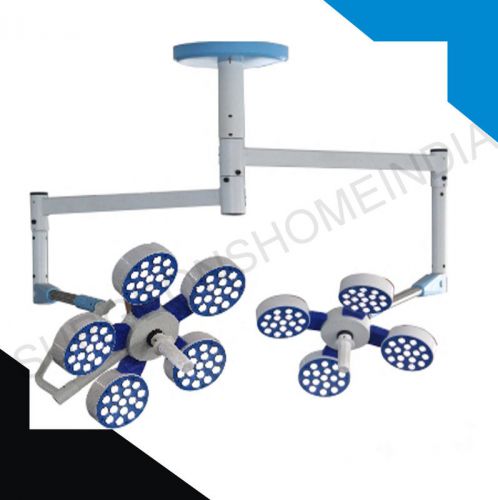 227000LUX ORTHOPADIC OPERATING THEATRE LED LIGHT DOUBLE DOME 9REFLECTOR CIELING